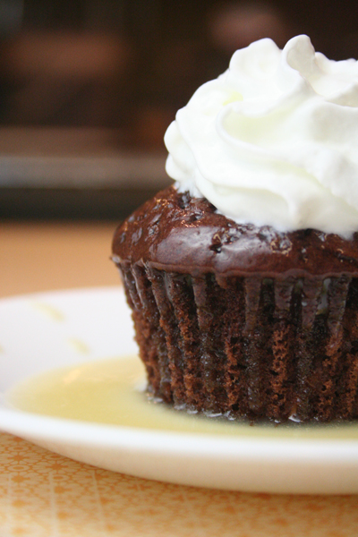 Chocolate coconut baby cupcakes