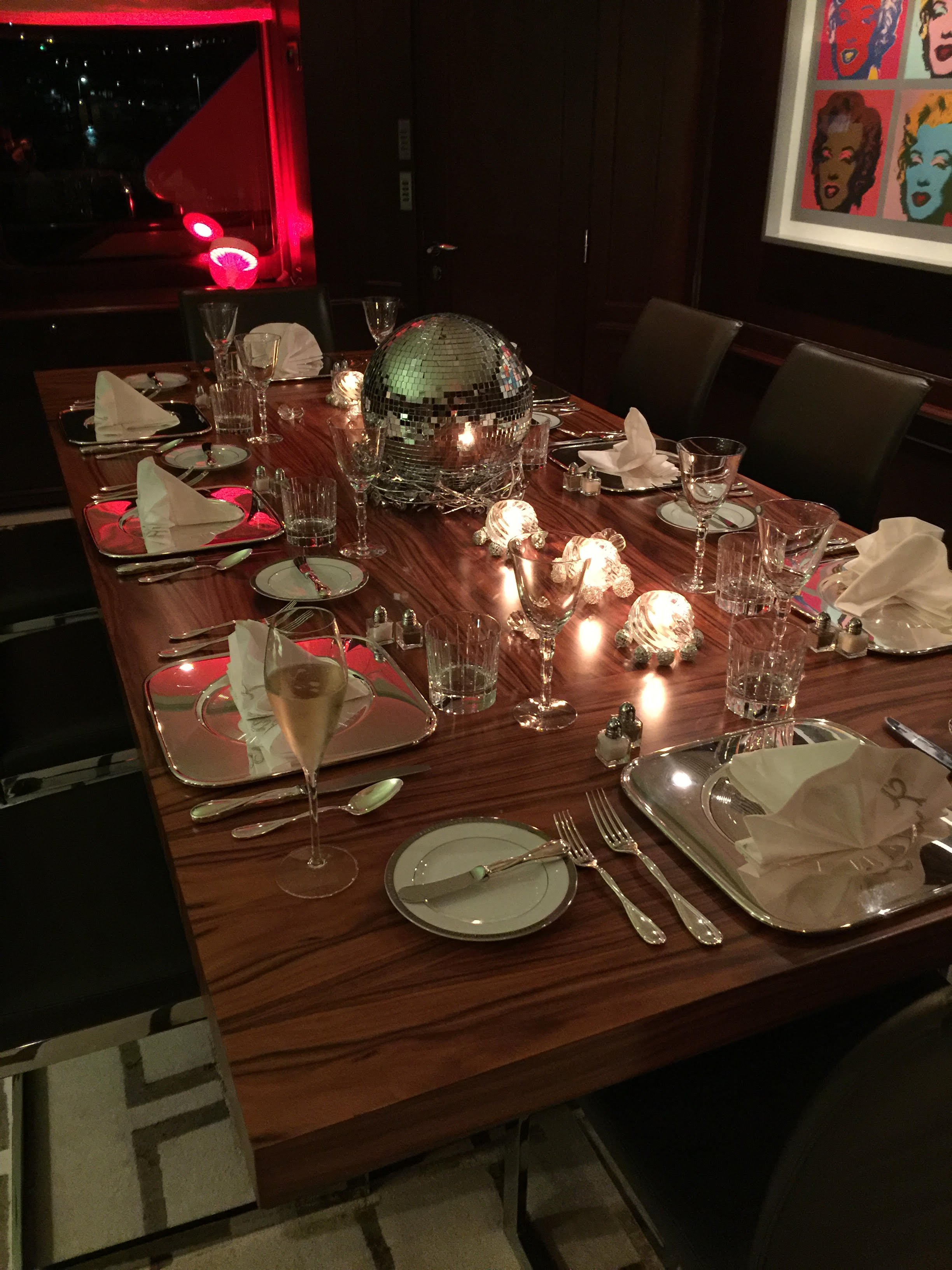 Glorious table setting on Kai