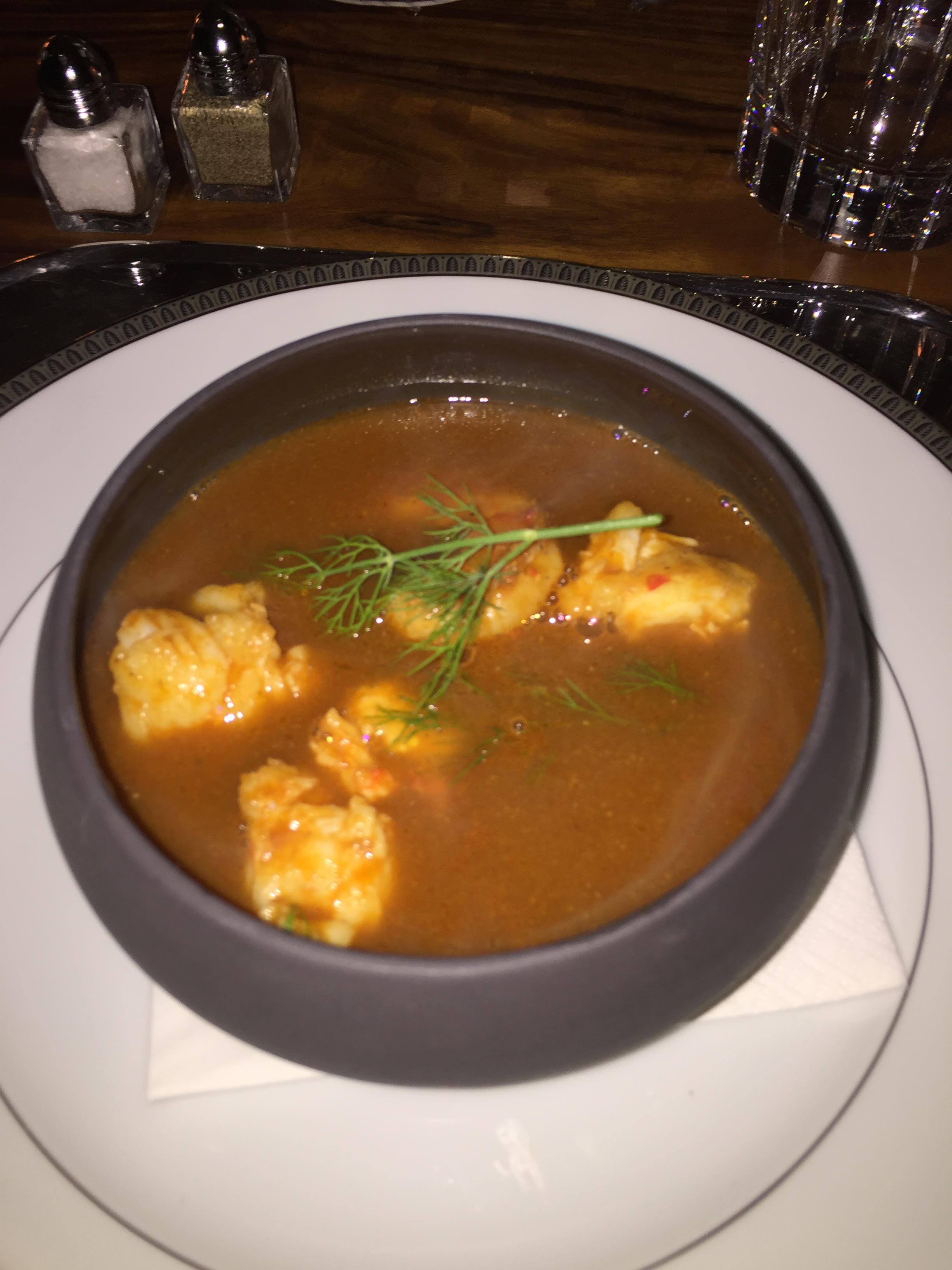 Lobster Bisque on Kai again