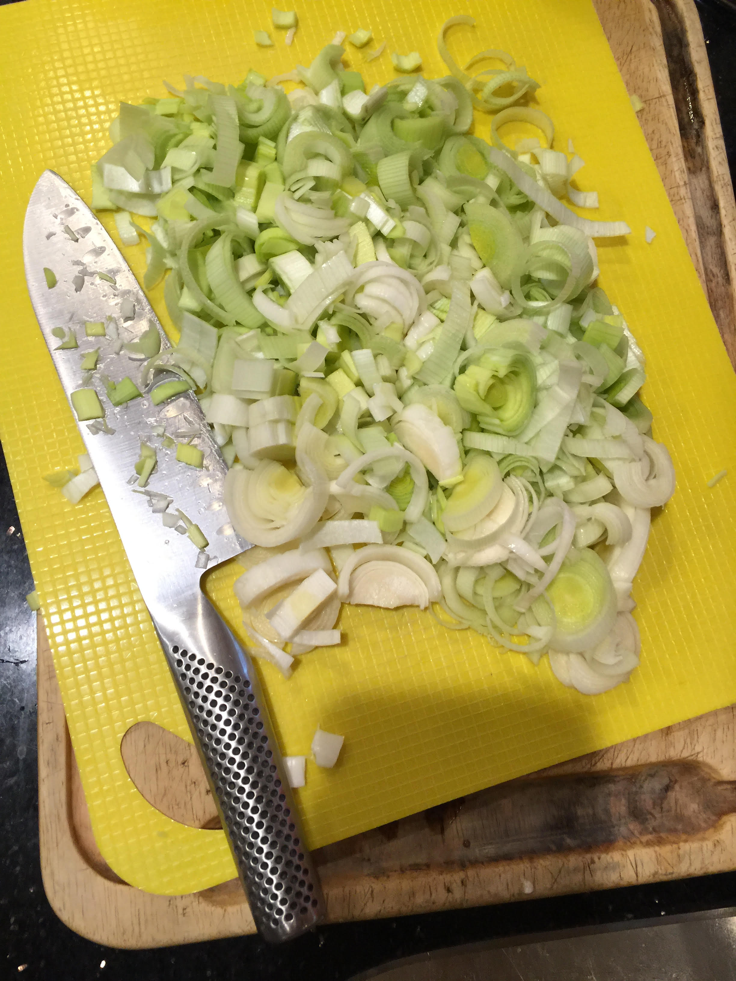 Chopped Leeks