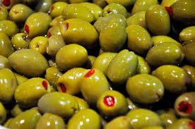 Olives and pimentos